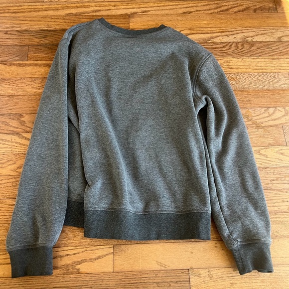 Eddie Bauer Gray Crewneck Sweatshirt Men's Medium Cotton Blend - Picture 4 of 5